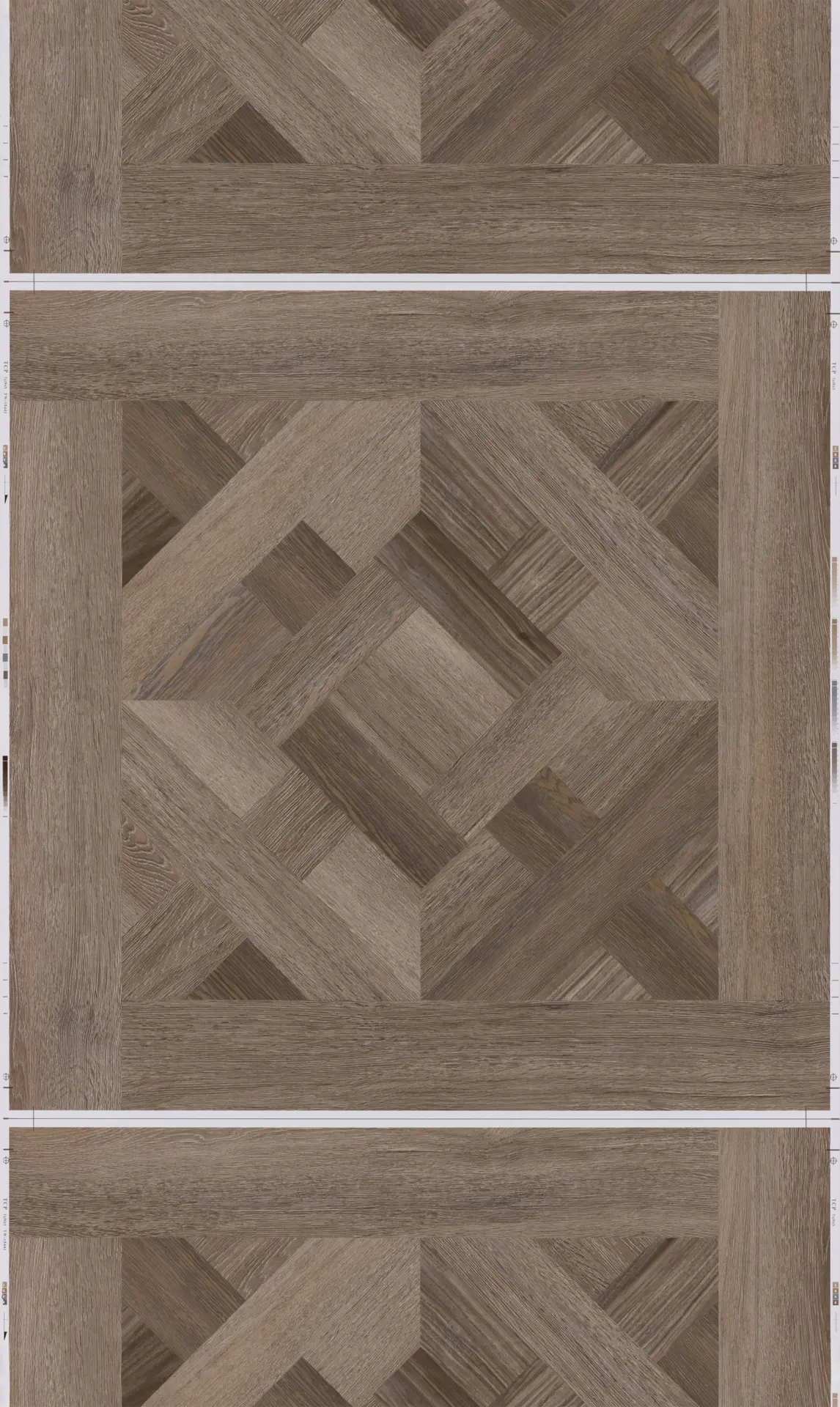 Brown Parquet EIR LVT Flooring Pattern - JCL15441-D01