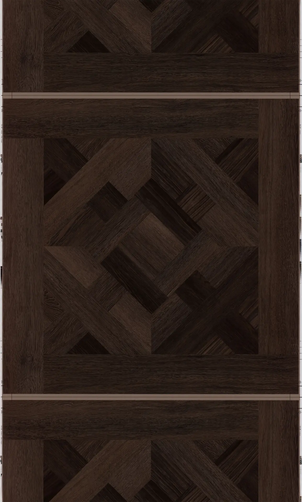 Brown Parquet EIR LVT Flooring Pattern - JCL15441-D02