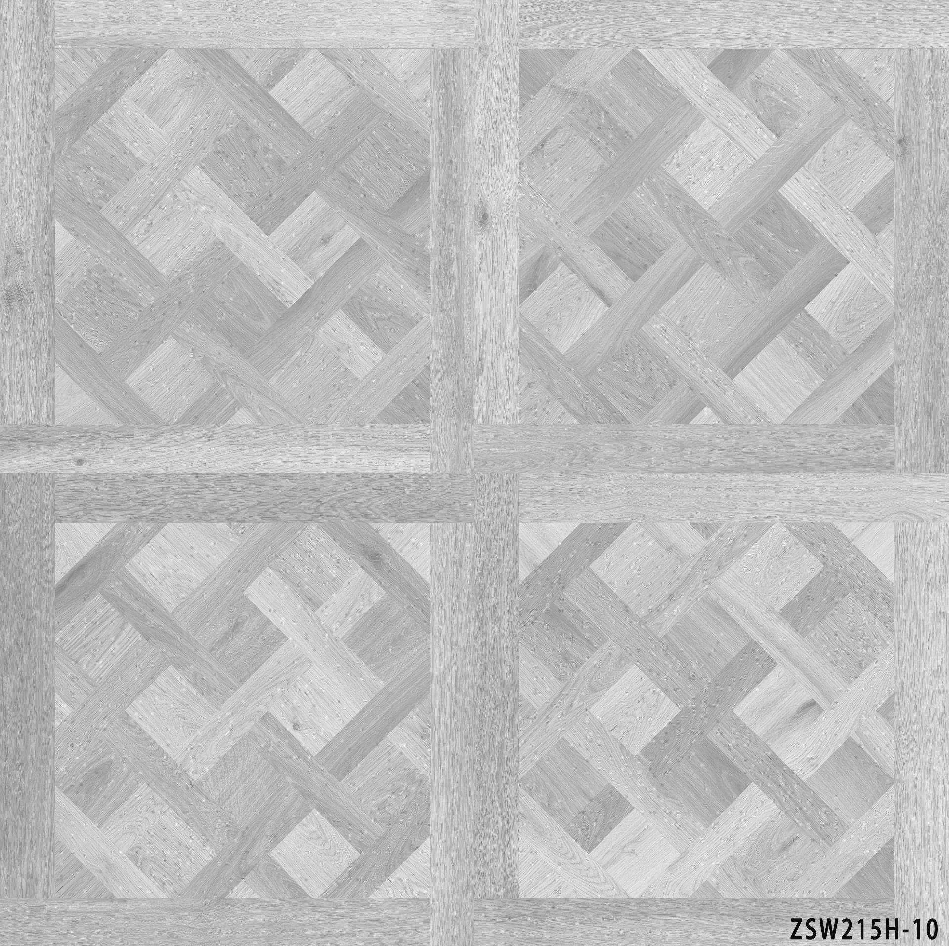 Gray Parquet EIR LVT Flooring Pattern - JCL215H-10
